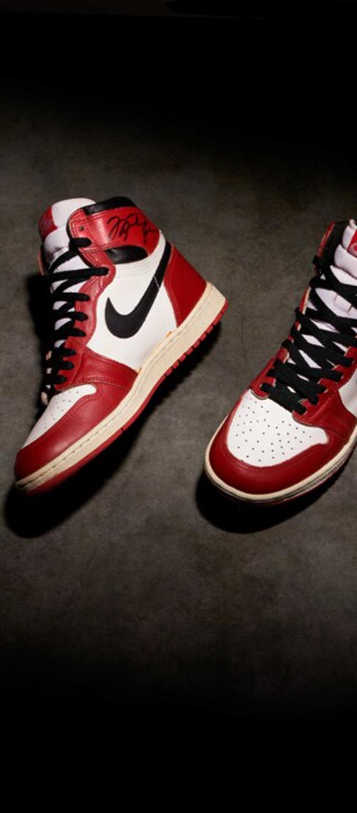 signed air jordan 1 chicago
